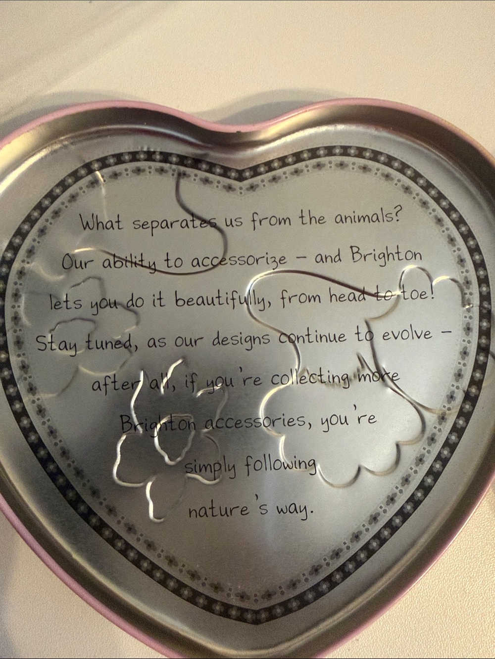 Brighton Heart Floral Paisley Box - Picture 3 of 5